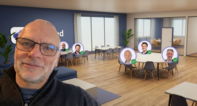 Peter explains how a day feels like in a virtual office like BeZoned